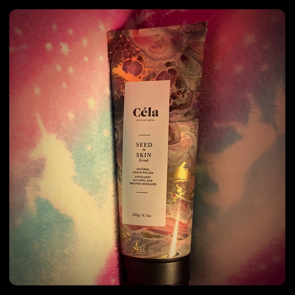 Seed to skin scrub